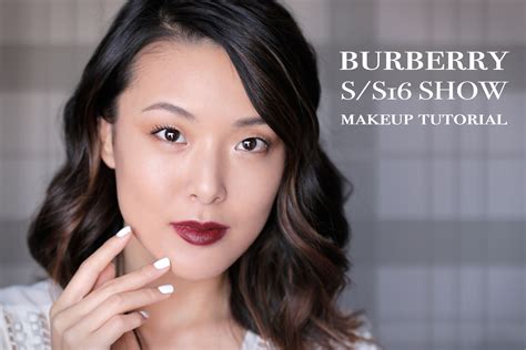 BURBERRY MODEL makeup tutorial 